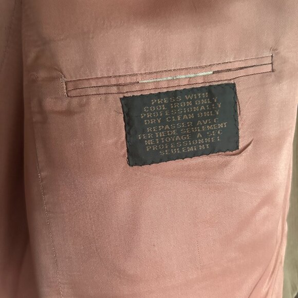 Vintage Daks of London Camel Corduroy Blazer 46R Est Teacher Academia Preppy - Picture 8 of 10